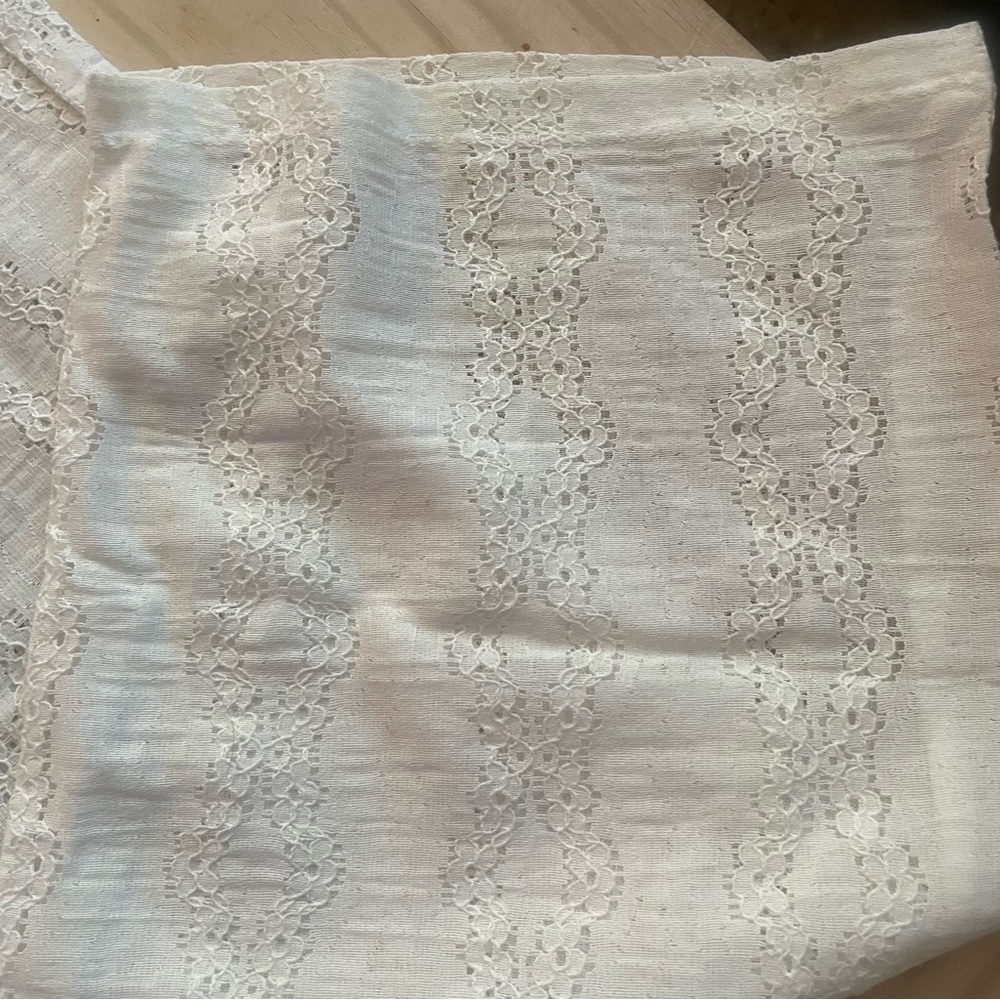 Zara NWT Embroidered Eyelet Cropped Jumpsuit - Picture 13 of 13